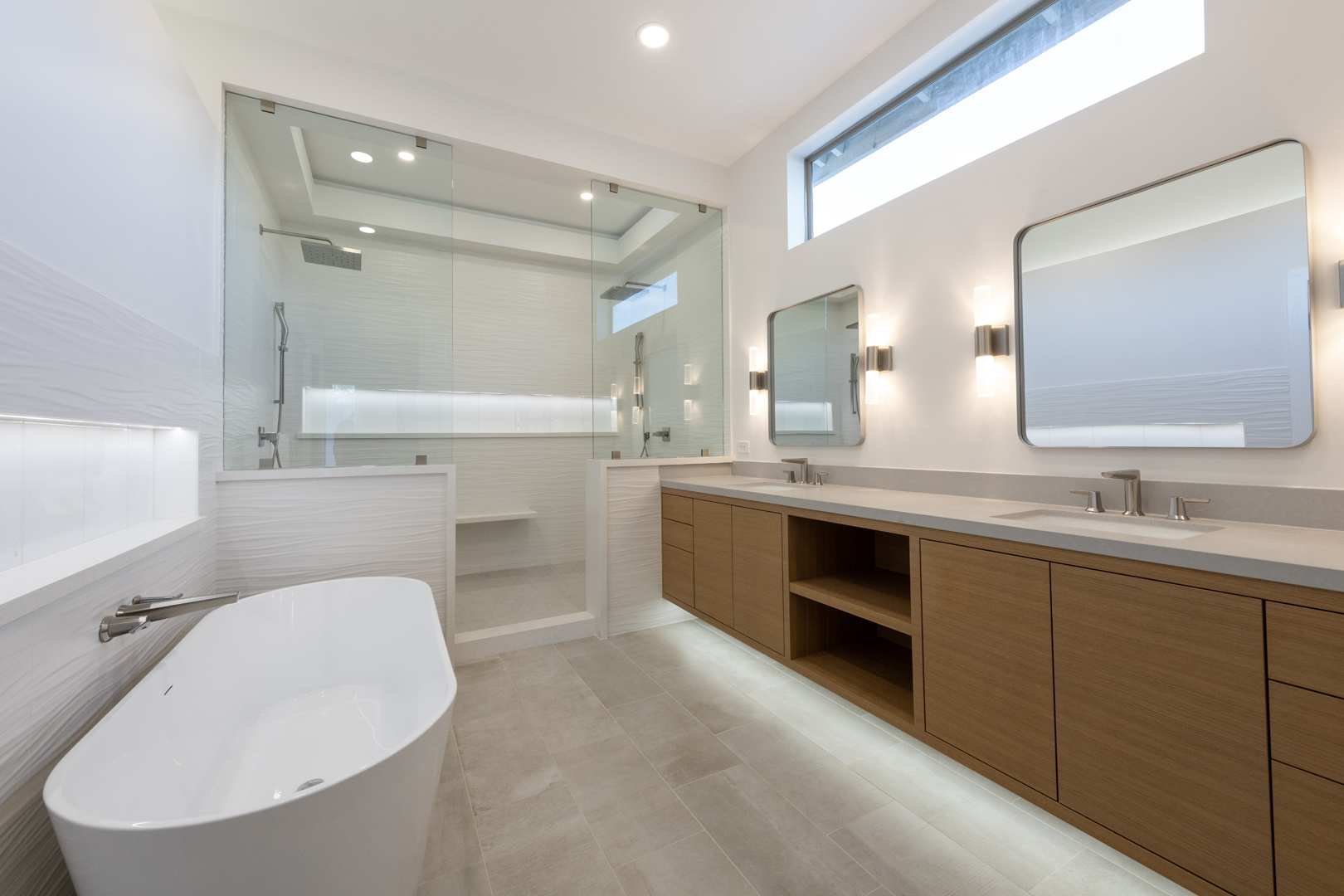 Custom bathroom remodel