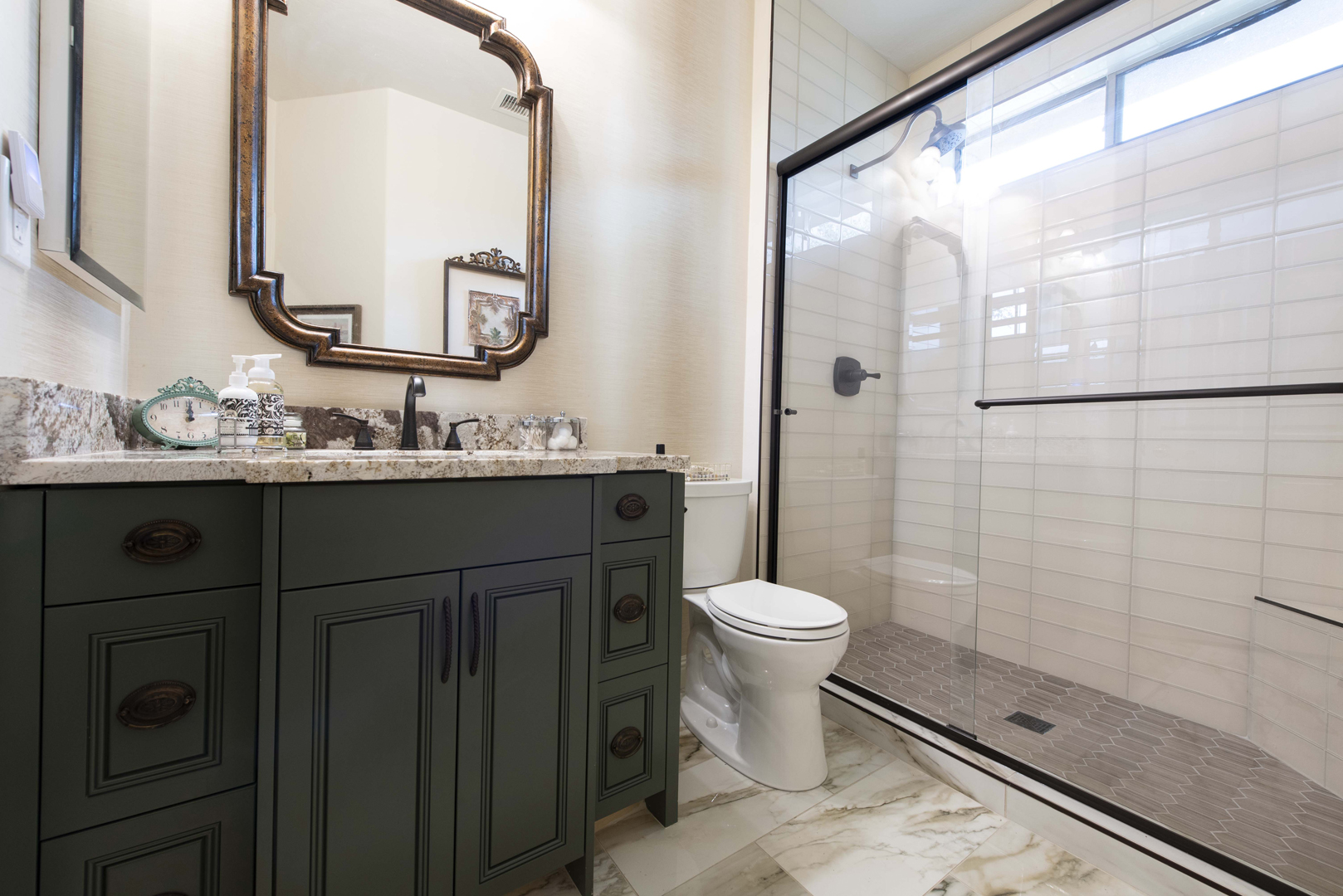 Custom bathroom remodel