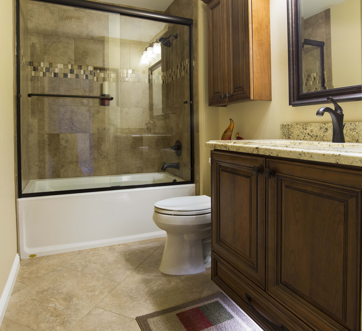 Custom bathroom remodel