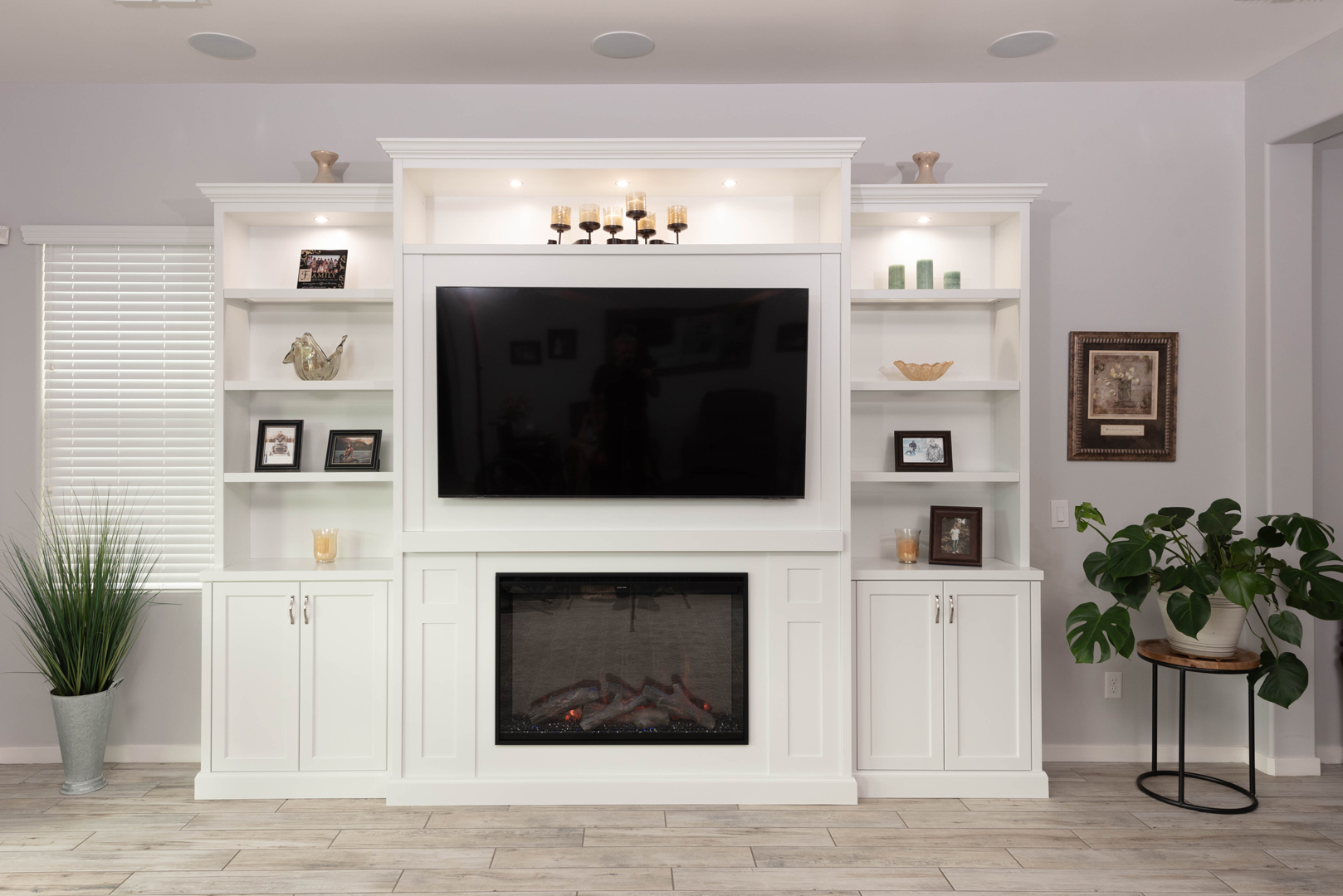 Custom media wall