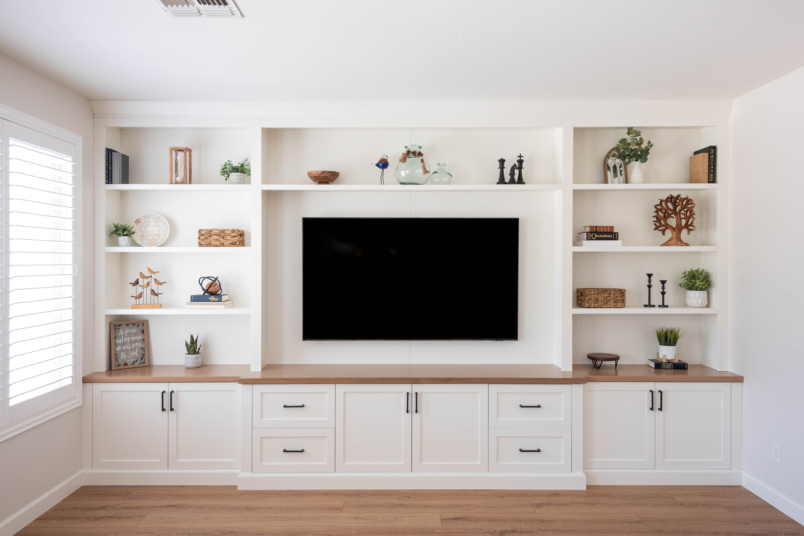 Custom media wall