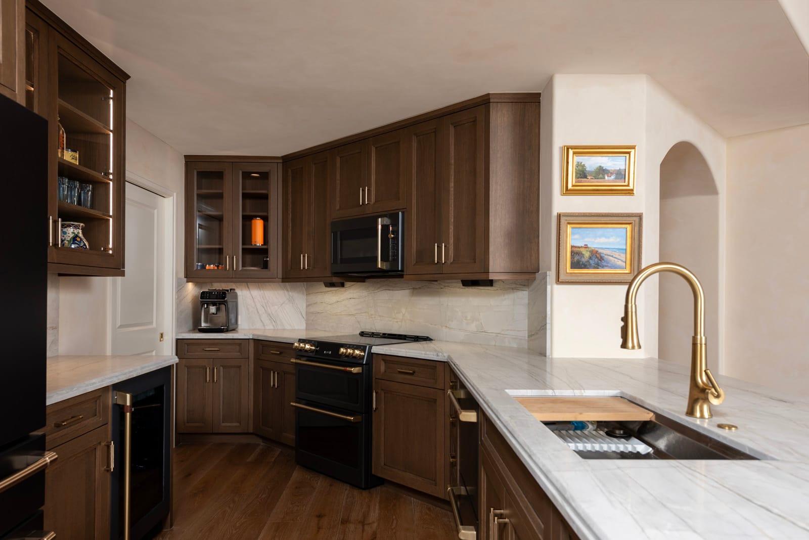 Espresso & Brass Kitchen + Bath Renovation in Buckeye, AZ, after photo 3
