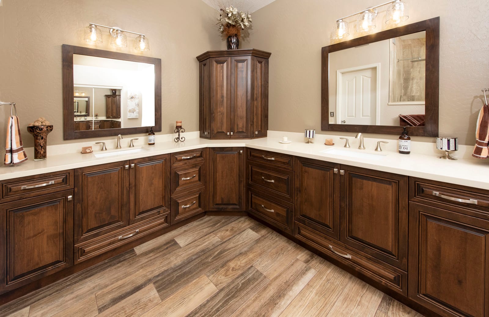 Kitchen, Fireplace & Master Bath Retreat in Surprise, AZ, Master Bath, after photo 1