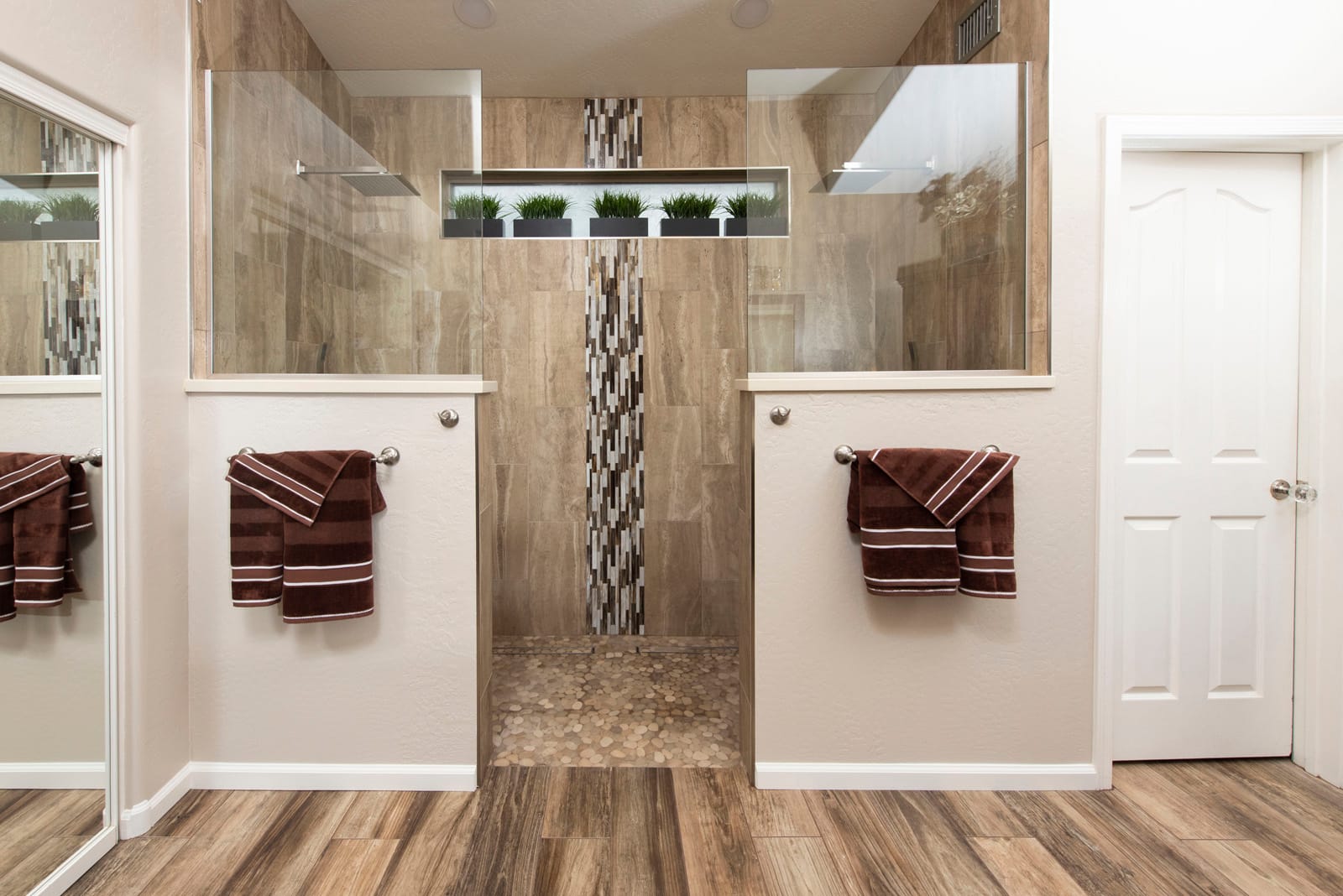 Kitchen, Fireplace & Master Bath Retreat in Surprise, AZ, Master Bath, after photo 2