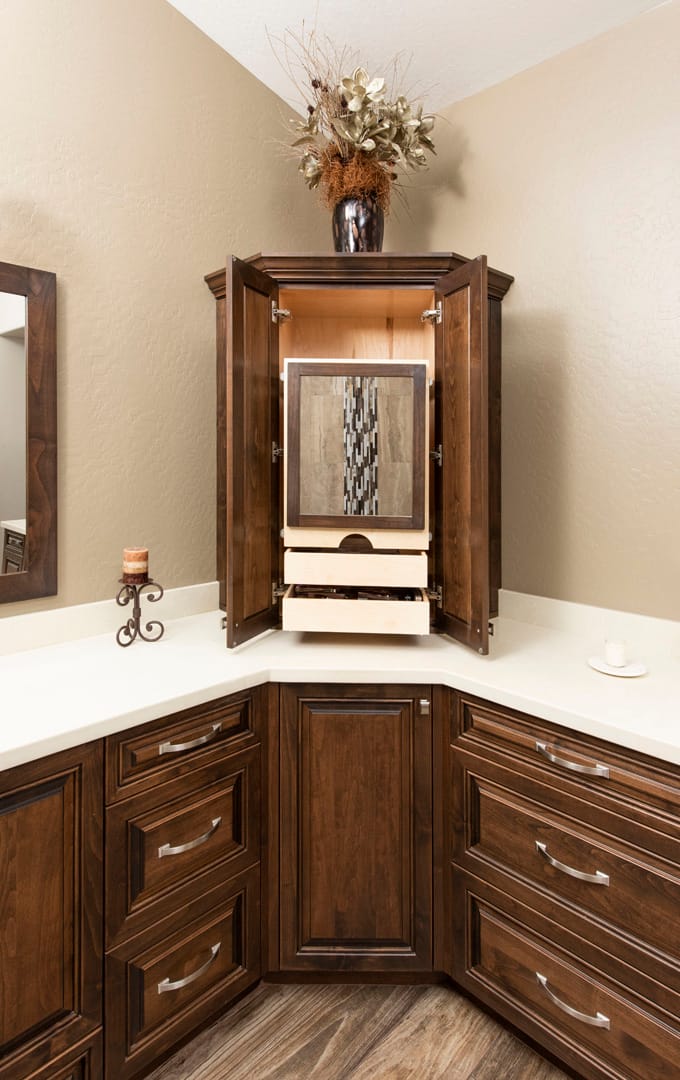 Kitchen, Fireplace & Master Bath Retreat in Surprise, AZ, Master Bath, after photo 3