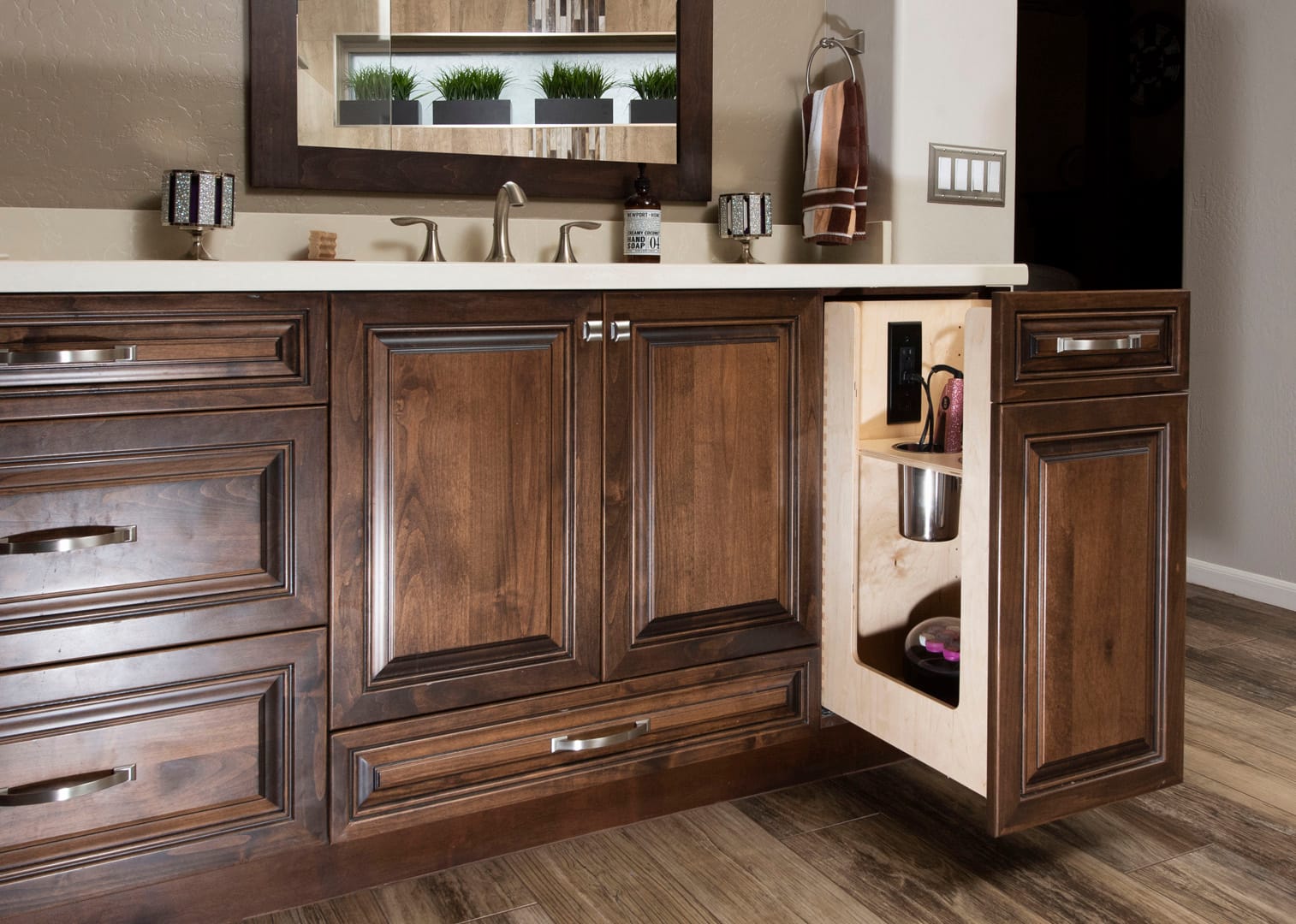 Kitchen, Fireplace & Master Bath Retreat in Surprise, AZ, Master Bath, after photo 8