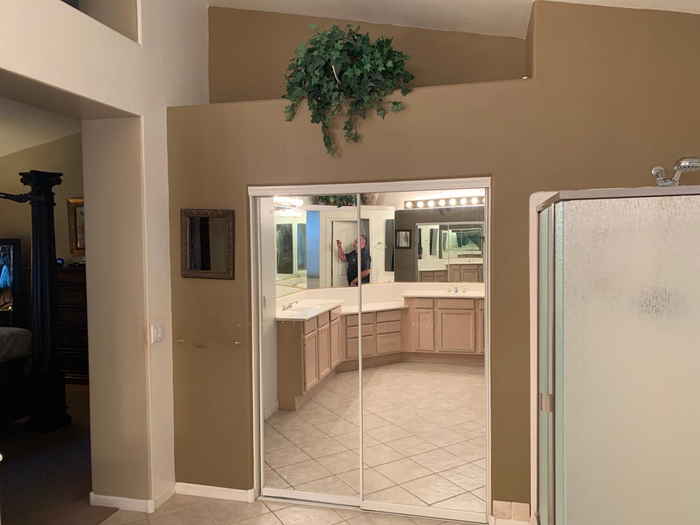 Kitchen, Fireplace & Master Bath Retreat in Surprise, AZ, Master Bath, before photo 5