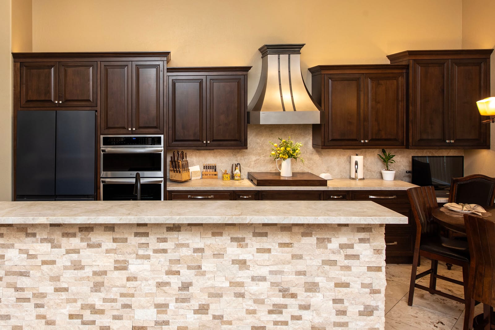 Kitchen, Fireplace & Master Bath Retreat, finished project
