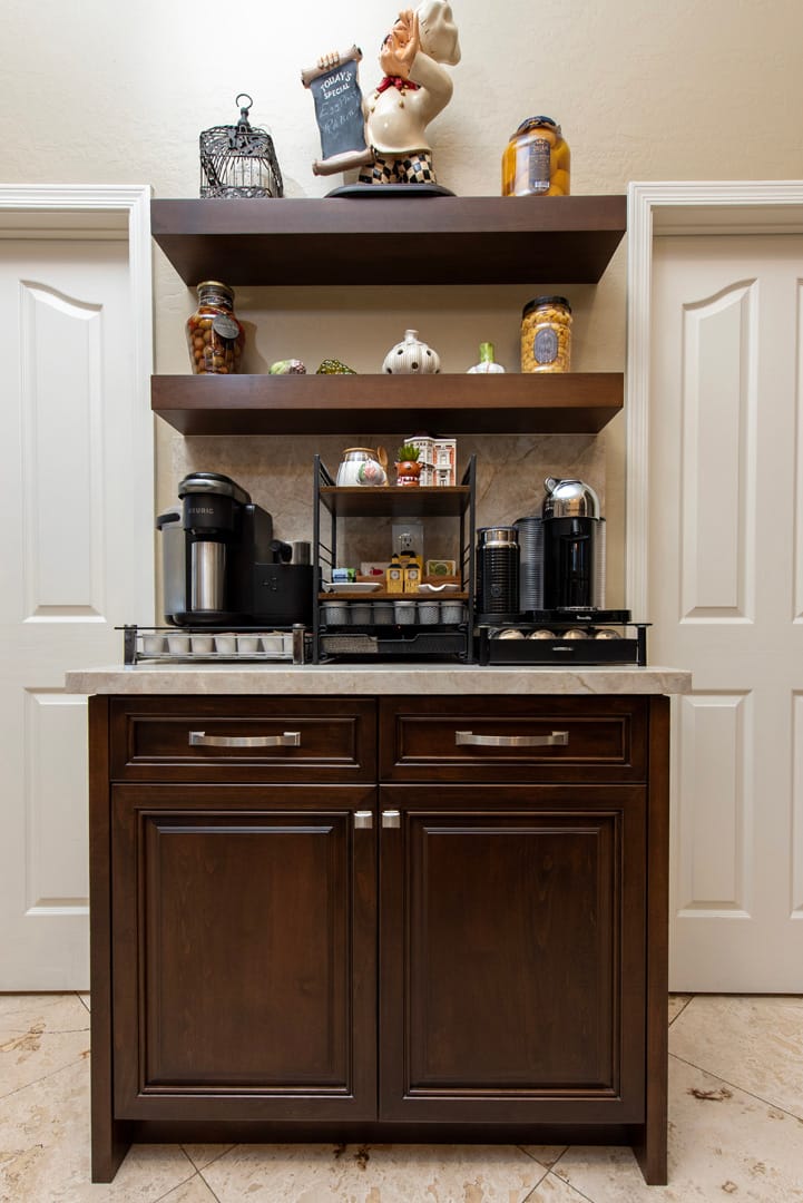 Kitchen, Fireplace & Master Bath Retreat in Surprise, AZ, Kitchen & Fireplace, after photo 8