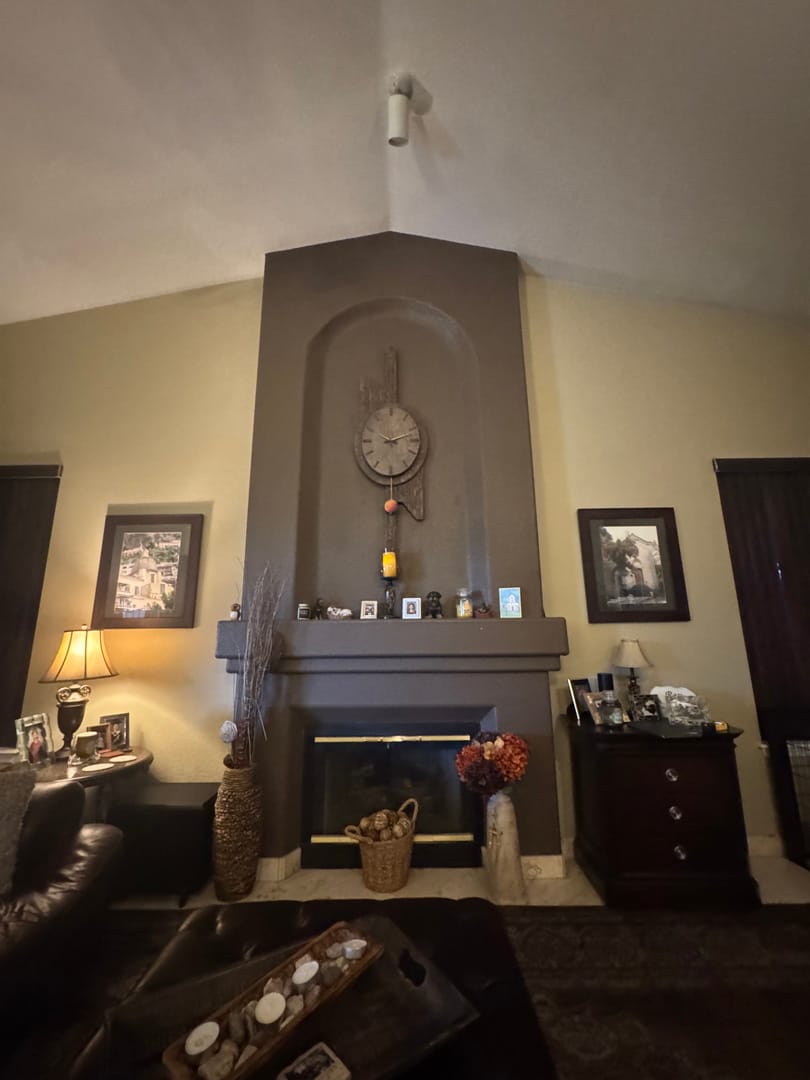 Kitchen, Fireplace & Master Bath Retreat in Surprise, AZ, Kitchen & Fireplace, before photo 4