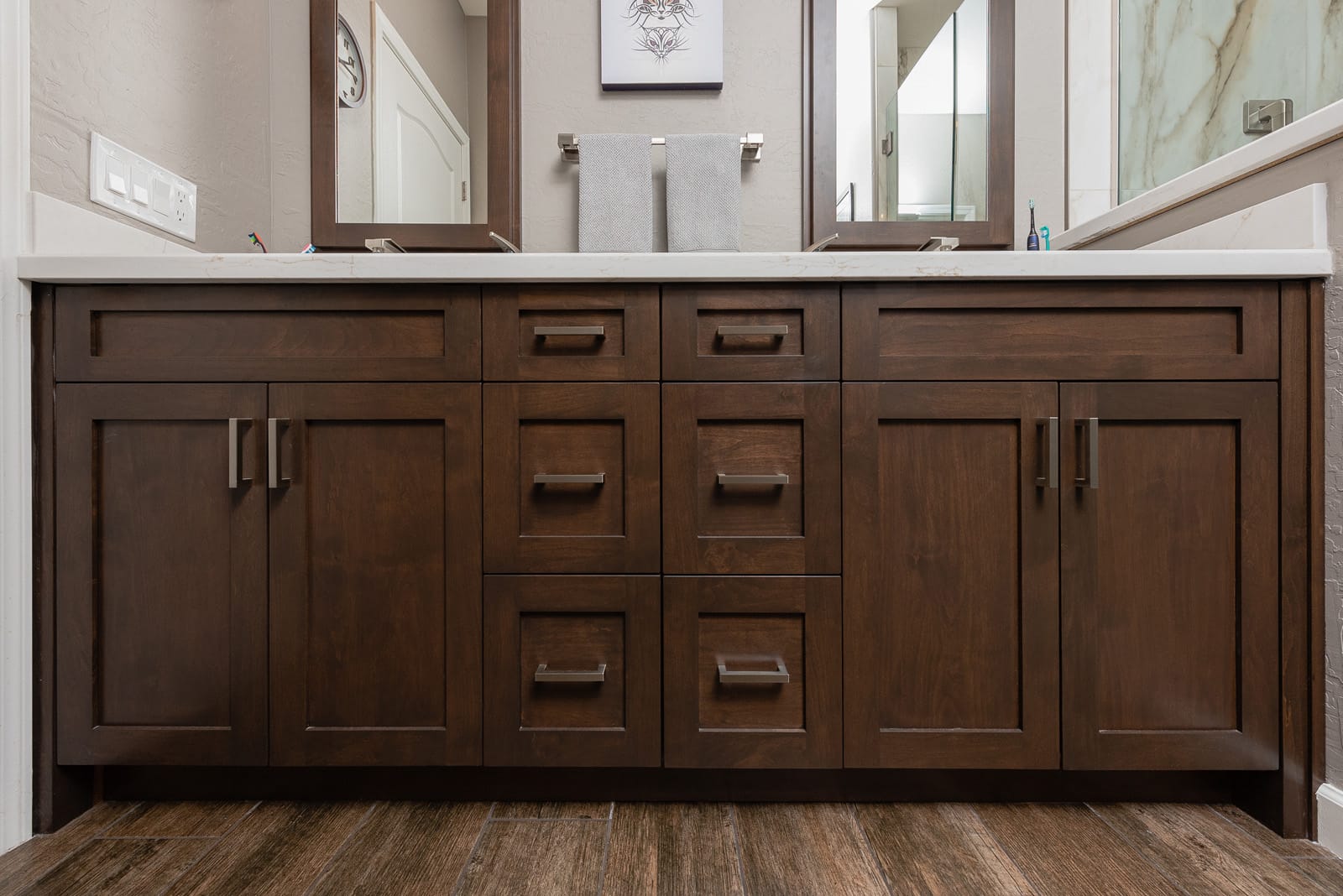 Alder & Quartz Master Bath in Litchfield Park, AZ, after photo 2