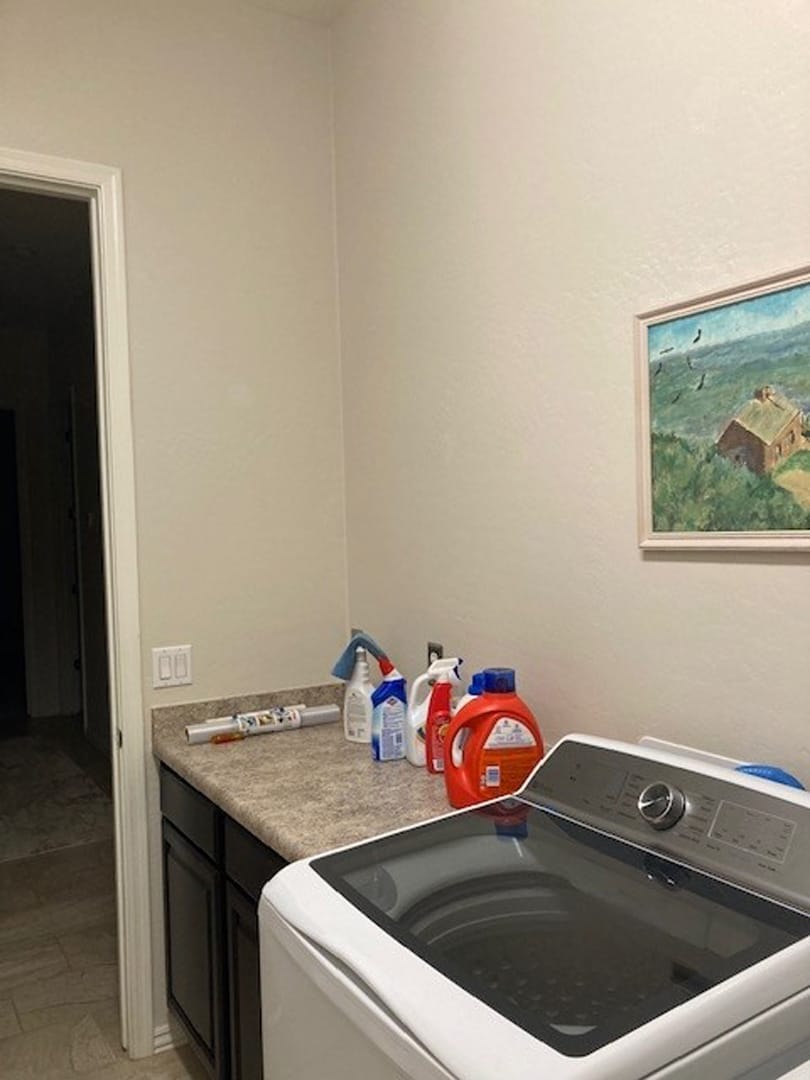 Media Wall, Office & Beverage Center in Surprise, AZ, Laundry Room, before photo 1