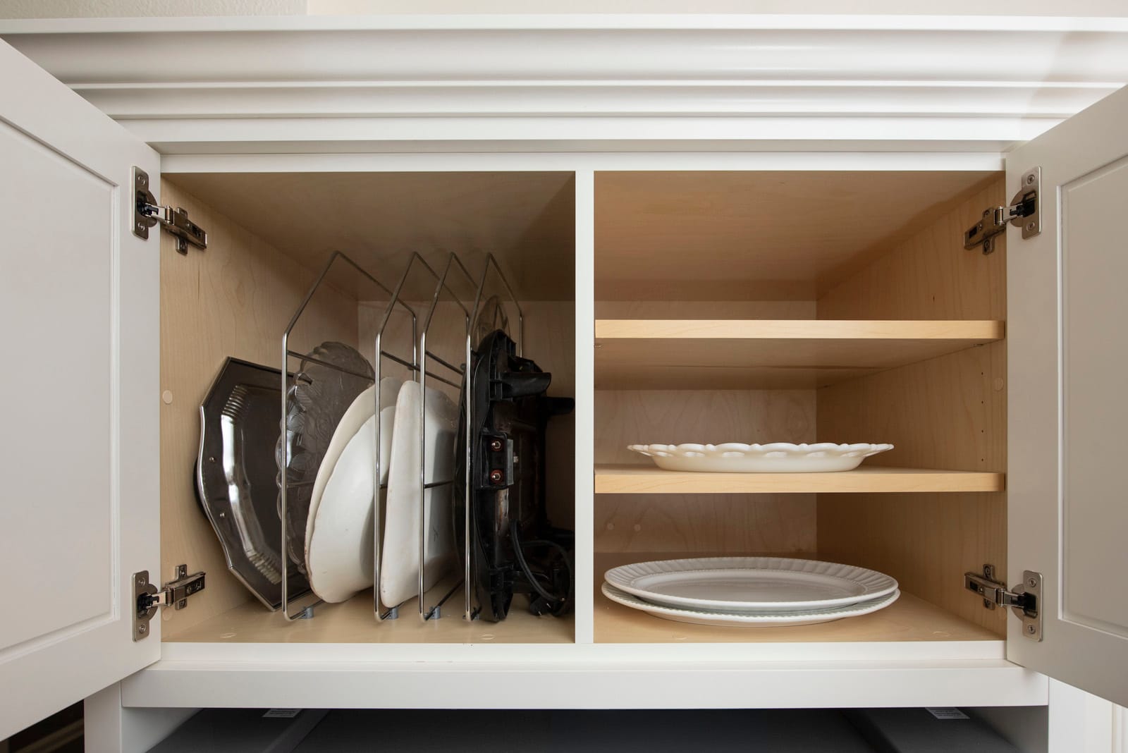 Bright White Kitchen with Custom Storage in Cave Creek, AZ, after photo 9