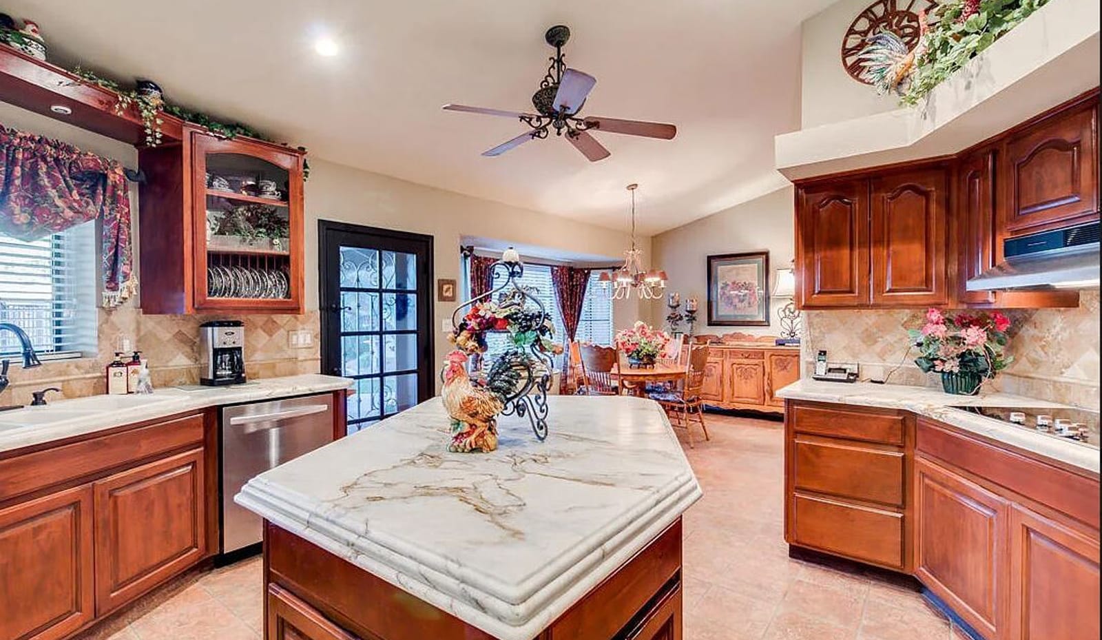 Bright White Kitchen with Custom Storage in Cave Creek, AZ, before photo 2