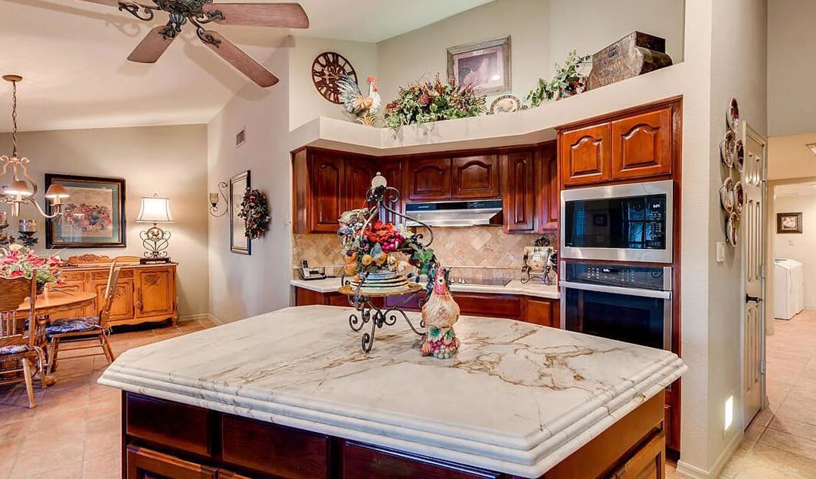 Bright White Kitchen with Custom Storage in Cave Creek, AZ, before photo 4