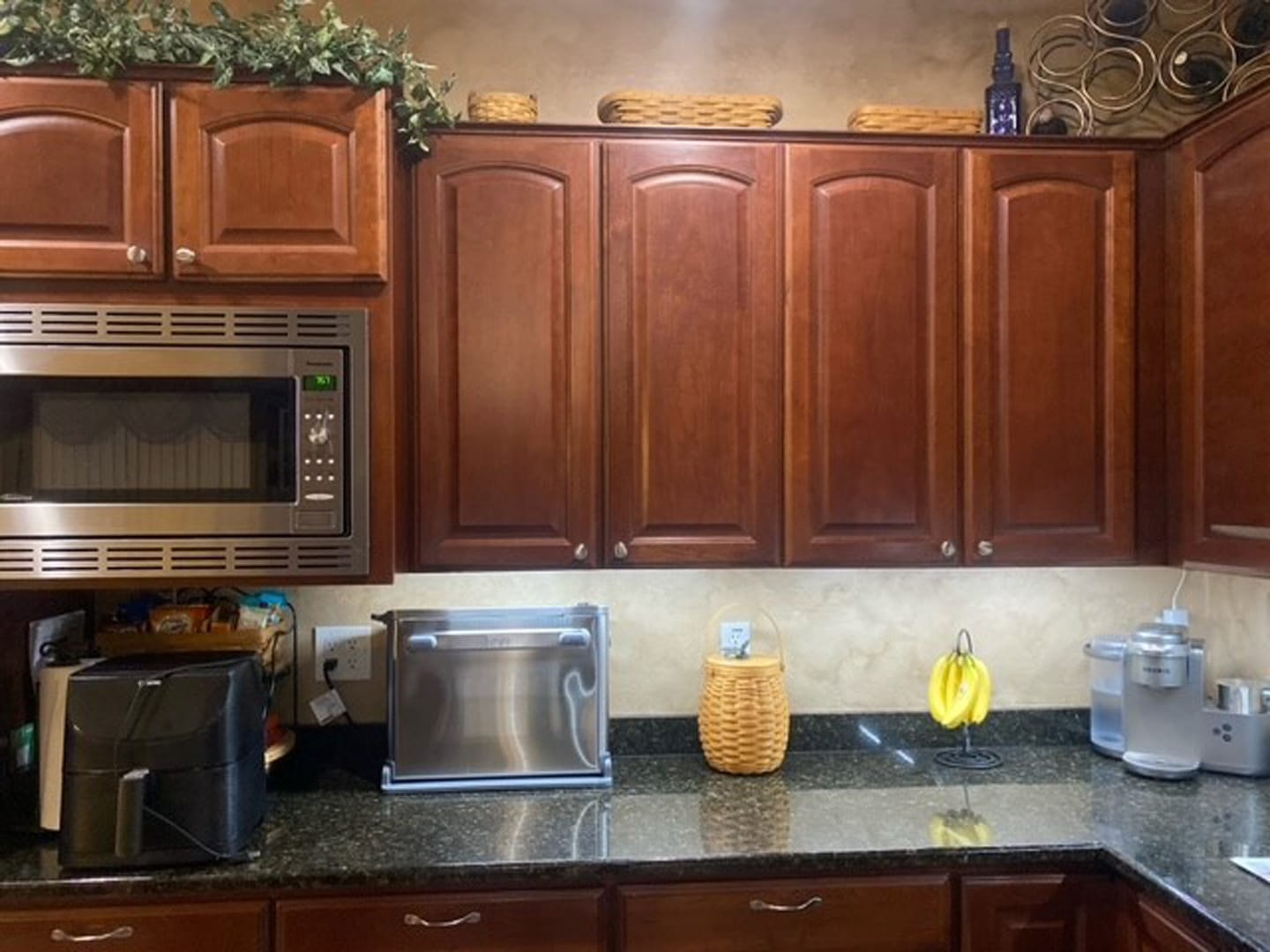 Custom White Kitchen & Monogram Hood in Goodyear, AZ, before photo 2