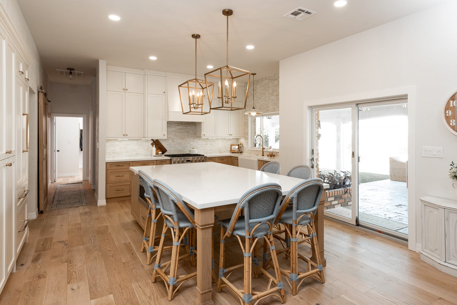 Two-Tone Chef’s Kitchen & Entertaining Island in Peoria, AZ, after photo 2