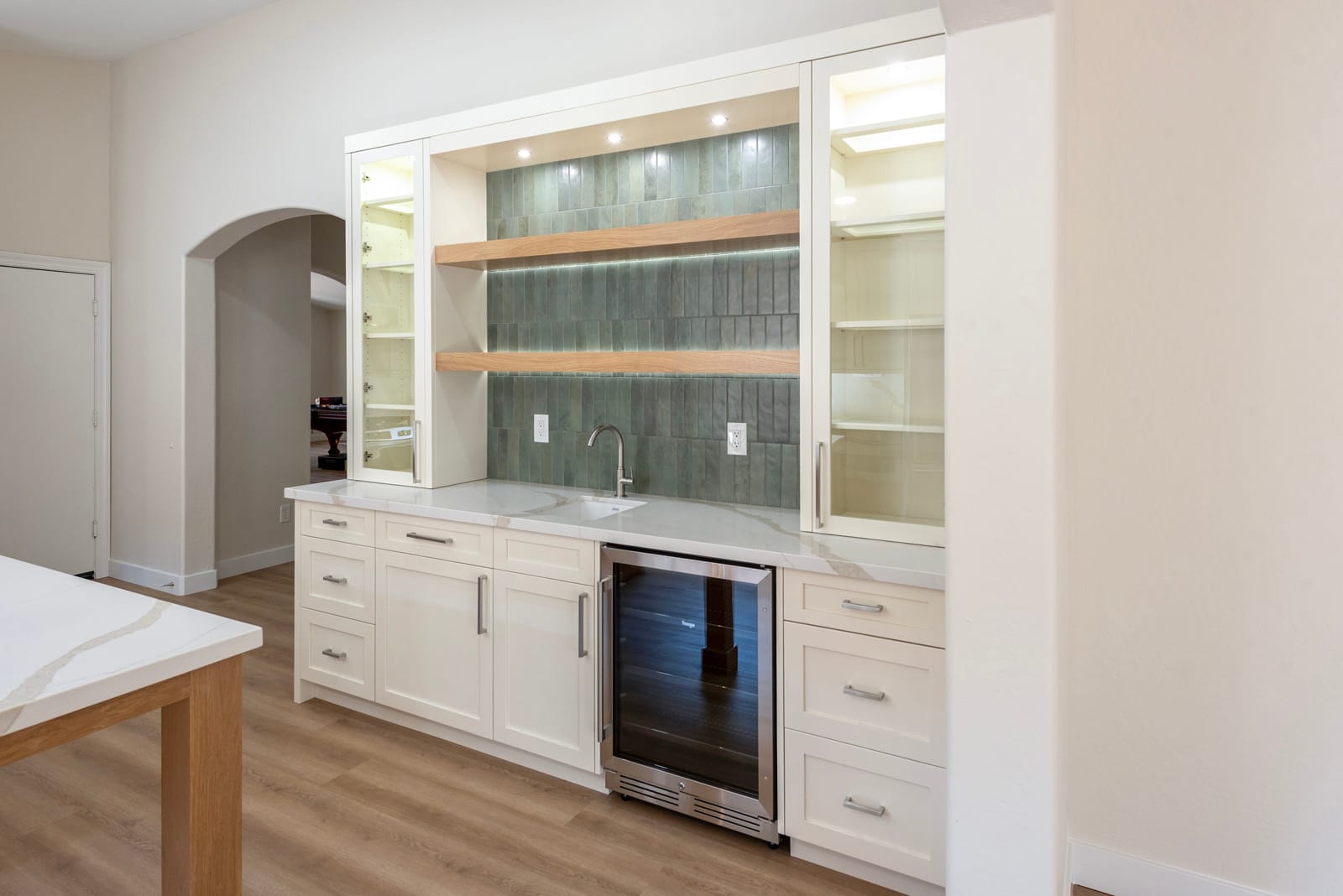 Modern White & Oak Remodel in Surprise, AZ, after photo 4