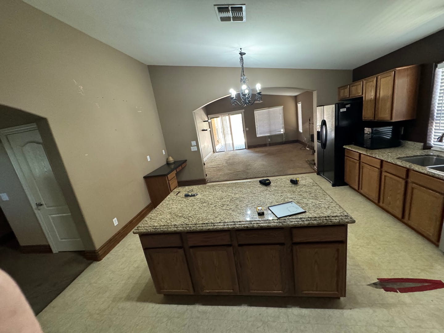 Modern White & Oak Remodel in Surprise, AZ, before photo 2