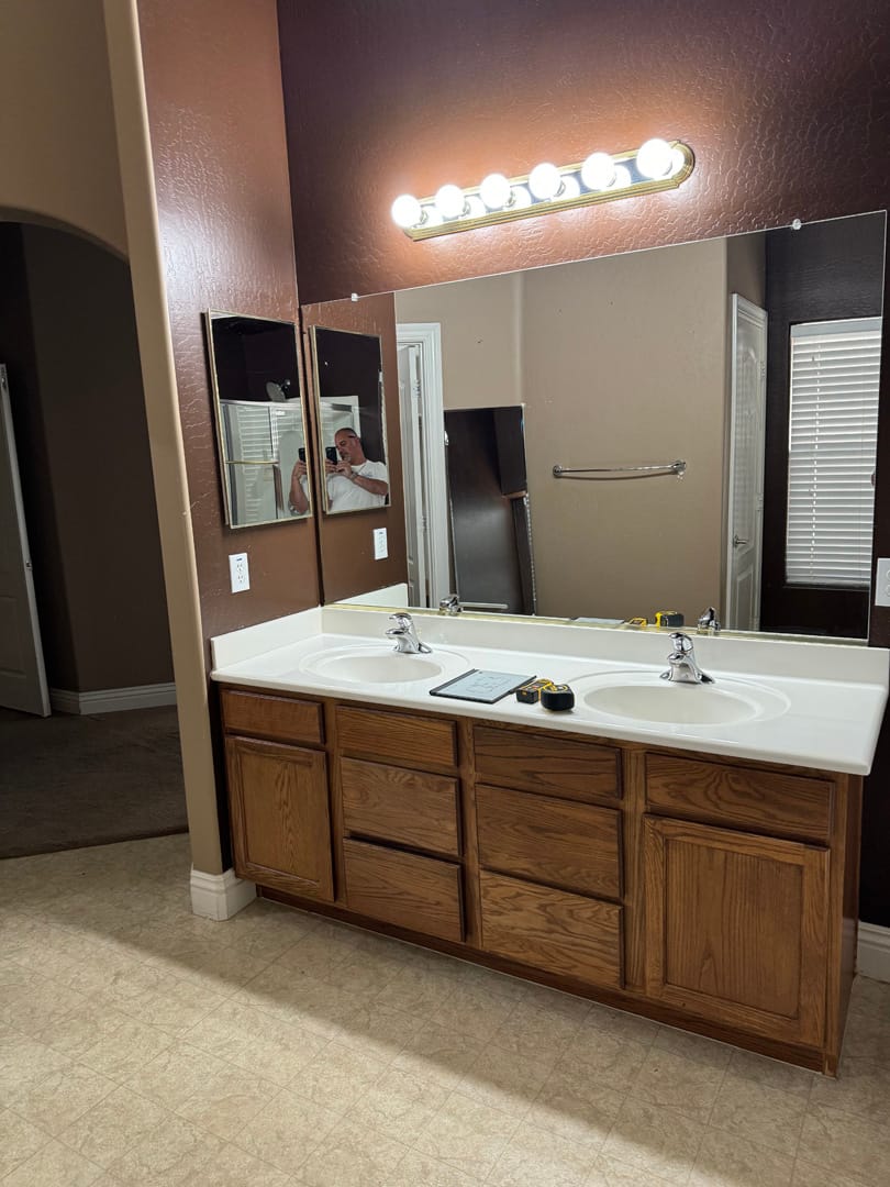 Modern White & Oak Remodel in Surprise, AZ, before photo 3